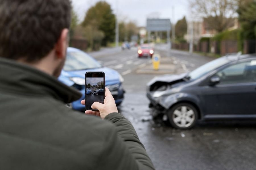 Collecting evidence after accident